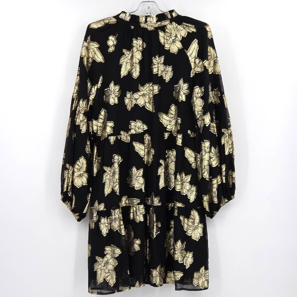 Tommy Bahama Shimmering Shores Tiered Dress Size Small Holiday Party Festive - Picture 4 of 9
